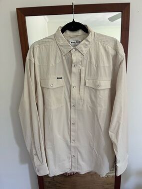 Poncho pickup man shirt